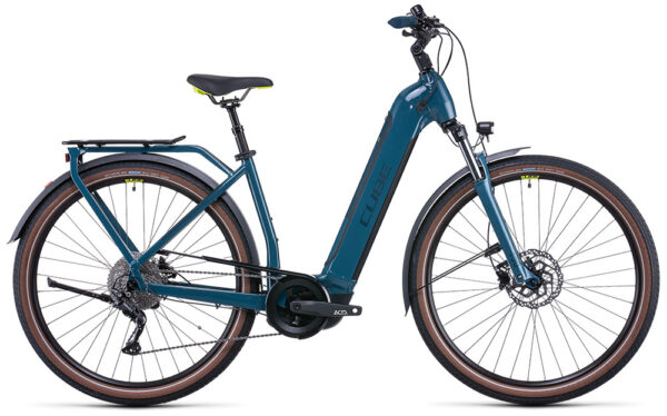 Cube Kathmandu Hybrid ONE 625 Easy Entry teal´n´lime - 250 W - 85 Nm - 25 km/h