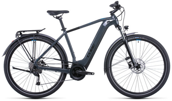 Cube Touring Hybrid ONE 500 grey´n´blue 250 W - 65 Nm - 25 km/h
