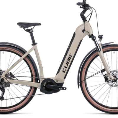 Cube Nuride Hybrid Pro 625 Allroad Easy Entry desert´n´black 250 W – 85 Nm – 25 km/h