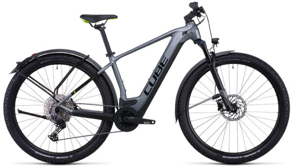 Cube Reaction Hybrid Pro 625 Allroad flashgrey´n´green 250 W - 85 Nm - 25 km/h