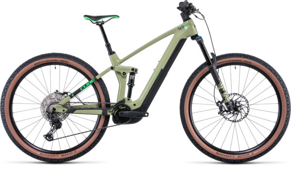 Cube Stereo Hybrid 140 HPC SL 750 29 green´n´flashgreen 250 W - 85 Nm - 25 km/h