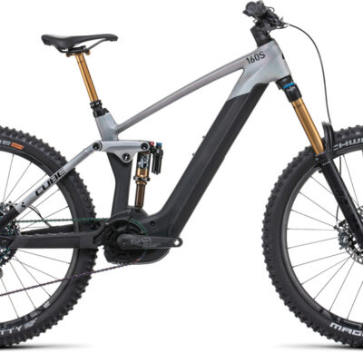 Cube Stereo Hybrid 160 HPC SLT 750 27.5 prizmsilver´n´carbon 250 W – 85 Nm – 25 km/h