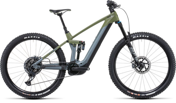 Cube Stereo Hybrid 140 HPC TM 750 29 flashgrey´n´olive 250 W - 85 Nm - 25 km/h