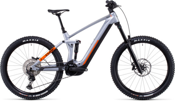 Cube Stereo Hybrid 160 HPC SL 750 27.5 polarsilver´n´orange 250 W - 85 Nm - 25 km/h