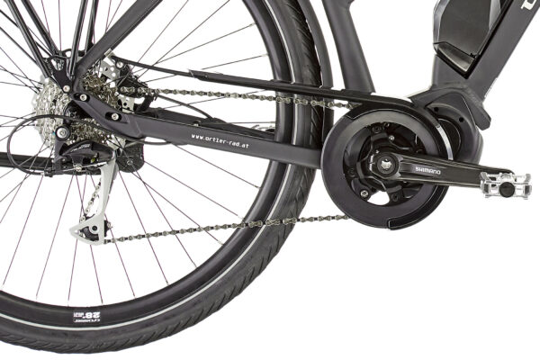 ORTLER E-MONTANA 500 TRAPEZ Noir 2022- 250 W - 60 Nm - 25 km/h – Image 7
