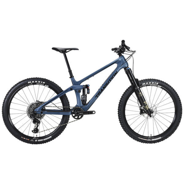 VTT All Mountain TRANSITION SCOUT CARBON Fox Float X2 / Sram X01 27,5" Bleu 2020 – Image 9