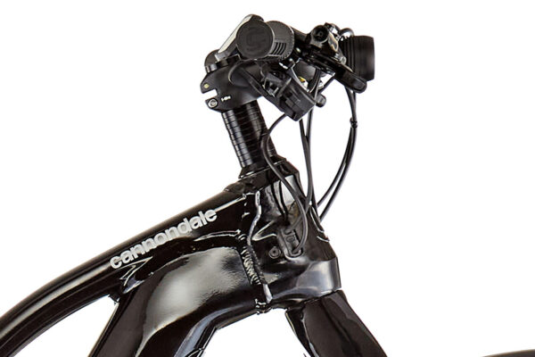 Vélo de Ville Électrique CANNONDALE CANVAS NEO 1 TRAPEZ Noir 2022 - 250 W - 85 Nm - 25 km/h – Image 3