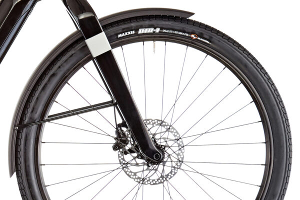 Vélo de Ville Électrique CANNONDALE CANVAS NEO 1 TRAPEZ Noir 2022 - 250 W - 85 Nm - 25 km/h – Image 4