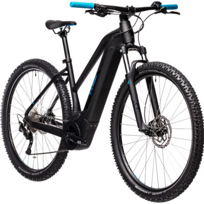 CUBE REACTION HYBRID ONE 625 27,5/29″ Femme Noir/Bleu 2021– 250 W – 85 Nm – 25 km/h