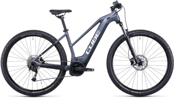 CUBE REACTION HYBRID PERFORMANCE 625 27,5/29" Femme Gris 2022– 250 W – 65 Nm – 25 km/h