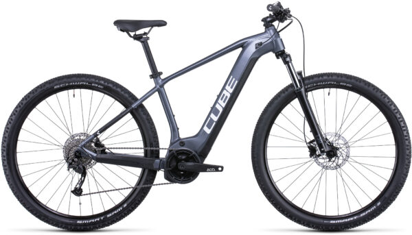 VTT Électrique CUBE REACTION HYBRID PERFORMANCE 625 27,5/29" Gris 2022– 250 W – 65 Nm – 25 km/h