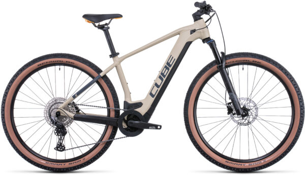 VTT Électrique CUBE REACTION HYBRID PRO 500 27,5/29" Beige 2022– 250 W – 70 Nm – 25 km/h