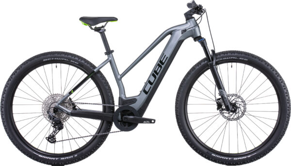 CUBE REACTION HYBRID PRO 625 27,5/29" Femme Gris 2022– 250 W – 85 Nm – 25 km/h