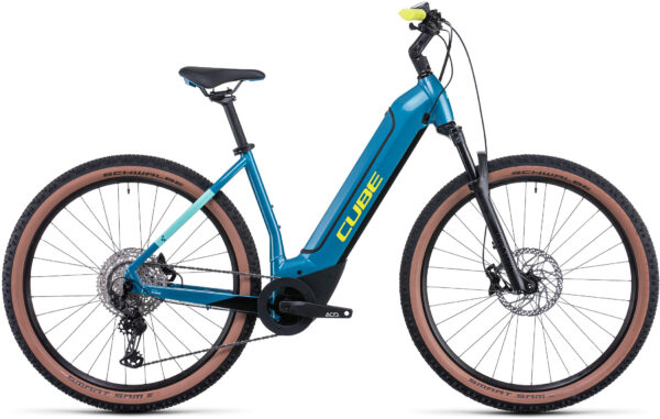VTT Électrique CUBE REACTION HYBRID RACE WAVE 625 29" Bleu 2022– 250 W – 85 Nm – 25 km/h