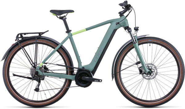 CUBE TOURING HYBRID ONE 500 DIAMANT Vert 2022 - 250 W - 65 Nm - 25 km/h