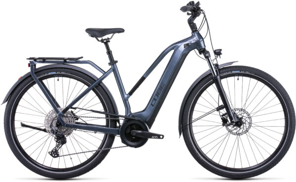 CUBE TOURING HYBRID PRO 500 TRAPEZ Gris 2022 - 250 W - 65 Nm - 25 km/h