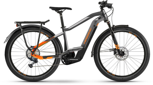 HAIBIKE TREKKING 10 DIAMANT Gris/Orange 2022- 250 W - 85 Nm - 25 km/h