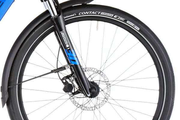 HAIBIKE TREKKING 4 TRAPEZ Bleu 2022 - 250 W - 60 Nm - 25 km/h – Image 6