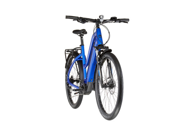 HAIBIKE TREKKING 4 TRAPEZ Bleu 2022 - 250 W - 60 Nm - 25 km/h – Image 4