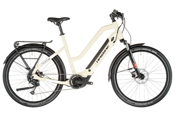 HAIBIKE TREKKING 4 TRAPEZ Beige 2022 - 250 W - 60 Nm - 25 km/h