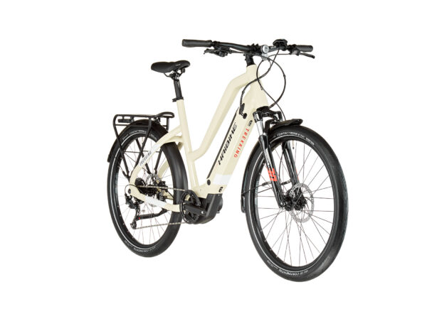 HAIBIKE TREKKING 4 TRAPEZ Beige 2022 - 250 W - 60 Nm - 25 km/h – Image 3