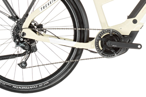 HAIBIKE TREKKING 4 TRAPEZ Beige 2022 - 250 W - 60 Nm - 25 km/h – Image 7