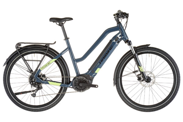 HAIBIKE TREKKING 5 TRAPEZ Bleu 2022 - 250 W - 65 Nm - 25 km/h