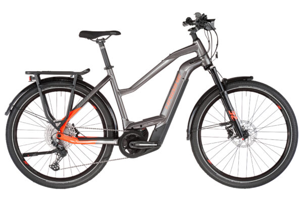 HAIBIKE TREKKING 9 TRAPEZ Noir/Rouge 2022- 250 W - 85 Nm - 25 km/h – Image 3