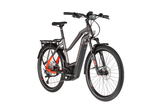 HAIBIKE TREKKING 9 TRAPEZ Noir/Rouge 2022- 250 W - 85 Nm - 25 km/h