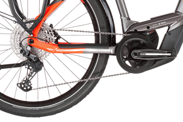 HAIBIKE TREKKING 9 TRAPEZ Noir/Rouge 2022- 250 W - 85 Nm - 25 km/h – Image 7