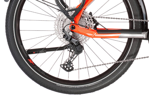 HAIBIKE TREKKING 9 TRAPEZ Noir/Rouge 2022- 250 W - 85 Nm - 25 km/h – Image 8