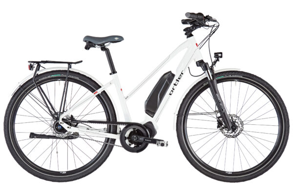 ORTLER E-BERN TRAPEZ Blanc 2022- 250 W - 40 Nm - 25 km/h