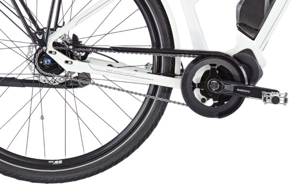 ORTLER E-BERN TRAPEZ Blanc 2022- 250 W - 40 Nm - 25 km/h – Image 7
