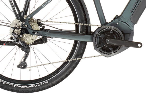 WINORA YUCATAN 10 DIAMANT Vert 2022 - 250 W - 70 Nm - 25 km/h – Image 7